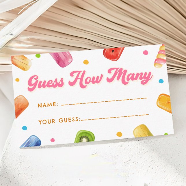 Bereit für Pop Baby Dusche Popsiess schätzen, wie  Begleitkarte (Von Creator hochgeladen)