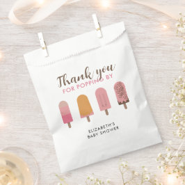 Bereit für Pop Baby Dusche Vielen Dank Geschenktütchen