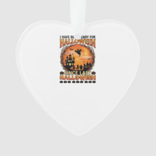 Bereit Halloween Seit Letzte Heimgesuchte Burg Gei Ornament