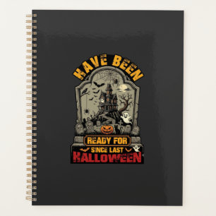 Bereit Halloween Spukhaus Grabstein Planer