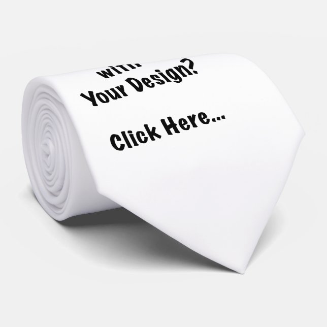 Bereit mit Ihrem Design? Klick hier... Krawatte (Gerollt)