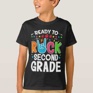 Bereit, Second Grade lustig erster Tag zurück zur  T-Shirt