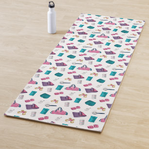 Bereit, Set, glühen Yogamatte