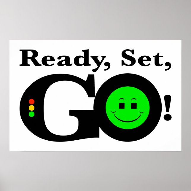 Bereit, Set, GO! Poster (Vorne)