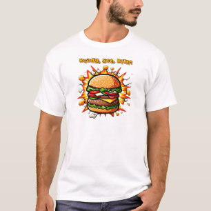 Bereit, Set, T - Shirt mit Beilage