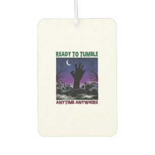 Bereit Tumble Zombie Hand Halloween Friedhof Mond_ Autolufterfrischer