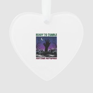 Bereit Tumble Zombie Hand Halloween Friedhof Mond_ Ornament