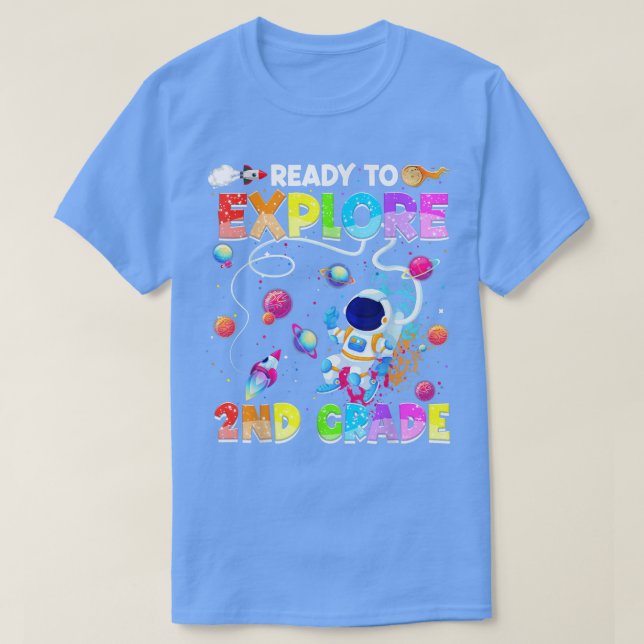 Bereit, um den 2. T-Shirt (Design vorne)