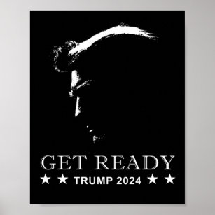Bereit: USA Donald Trump 2024 Poster