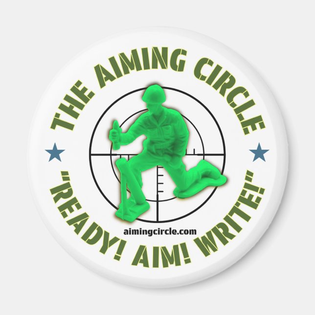 "Bereit! Ziel! Schreib!" Magnet (Vorne)