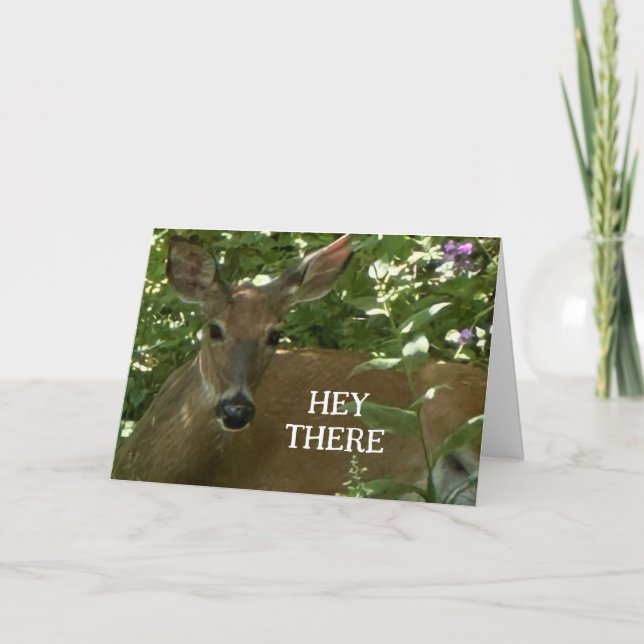 BEREIT ZU HÖREN, DASS UNS EIN SEHR GLÜCKLICHER GEB KARTE (Vorderseite)