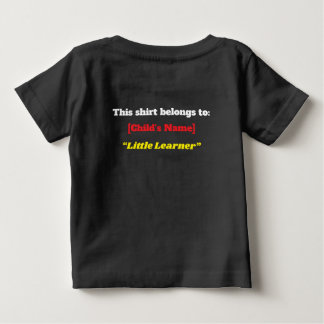"Bereit zu lernen, bereit zu glänzen!" – Süße Kind Baby T-shirt