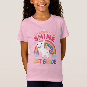 Bereit zum 1. Klasse-Einhorn von Shine T-Shirt