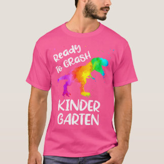 Bereit zum Absturz Kindergarttn Kinder T-Rex Dinos T-Shirt