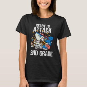 Bereit zum Angriff auf den 2. T-Shirt