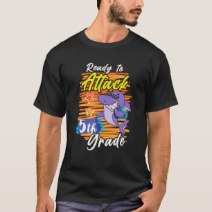 Bereit zum Angriff auf den 5. T-Shirt