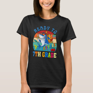 Bereit zum Angriff auf den 7. T-Shirt