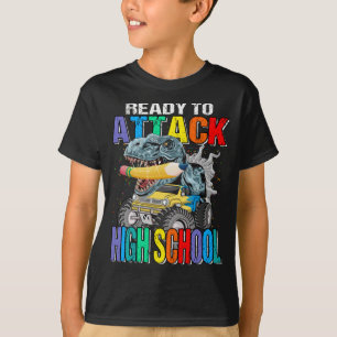 Bereit zum Angriff auf Monster High School Truck D T-Shirt