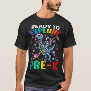 Bereit zum Entdecken des Astronauten Dinosaurier a T-Shirt