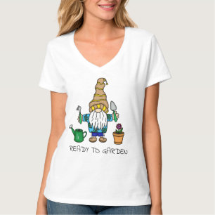 Bereit zum Garten Niedliches Gärtnerspiel T-Shirt