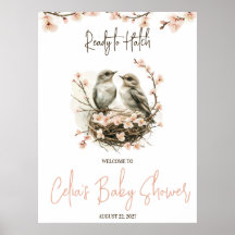 Bereit zum Hatch! Niedliches Vogelbaby - Empfang