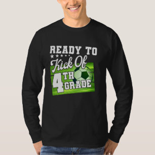 Bereit zum Kick des 4. T-Shirt