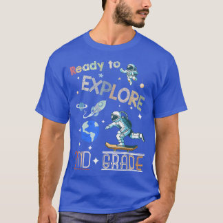 Bereit zum Kindergarten, zurück zur Schule Astro T-Shirt