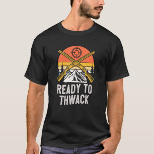 Bereit zum Klatschen Jagd Jäger Humor Ziel Schieße T-Shirt
