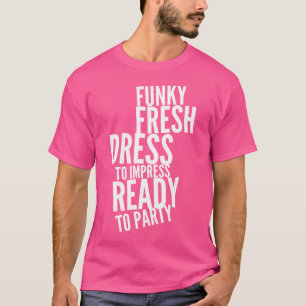 Bereit zum Party Shirt 80er Hip Hop Tshirt 80er Sh