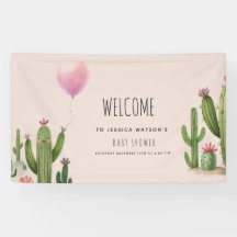 Bereit zum Pop Girl Balloon Cactus Green Baby Show