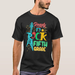 Bereit zum Rock 5. Klasse Rock Star 5th Klasse Boy T-Shirt