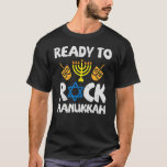 Bereit zum Rock Hanukkah Kleinkind Boys Pajamas Ch T-Shirt<br><div class="desc">Bereit zu Rock Hanukkah Kleinkind Boys Pajamas Chanukah PJs.</div>