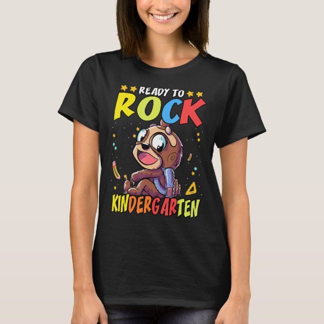 Bereit zum Rock Kindergarten 3 T-Shirt (Vorderseite)