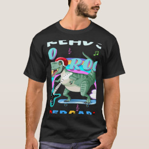Bereit zum Rock Kindergarten Dinosaurier erster Ta T-Shirt