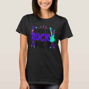 Bereit zum Rock Pre-K ersten Tag der Schule Kinder T-Shirt
