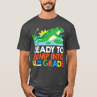Bereit zum Sprung in den 4. Grade Frog zurück zur  T-Shirt
