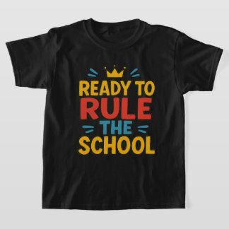 Bereit zur Regelung der Schulkinder zurück zur Sch T-Shirt