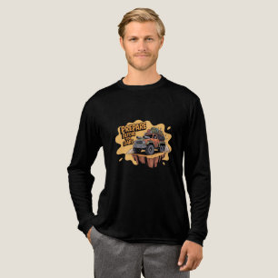 Bereite dich vor, bevor du dich traust -Offroad-Üb Tri-Blend Shirt