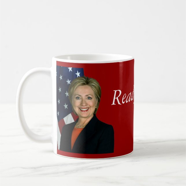Bereiten Sie für Hillary 2016 vor Kaffeetasse (Links)