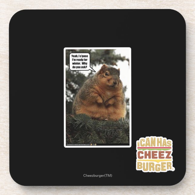 Bereiten Sie für Winter vor Getränkeuntersetzer (Vorderseite)