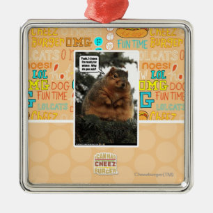 Bereiten Sie für Winter vor Ornament Aus Metall