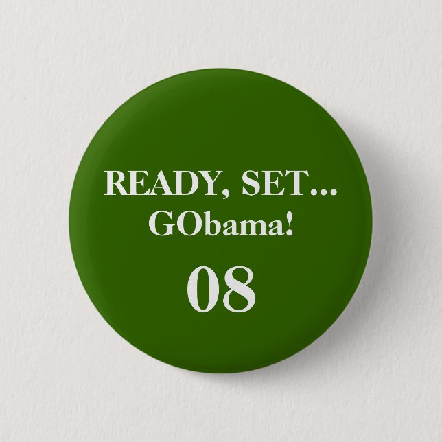 BEREITEN Sie, SET… GObama vor! , 08 - Besonders Button (Vorderseite)
