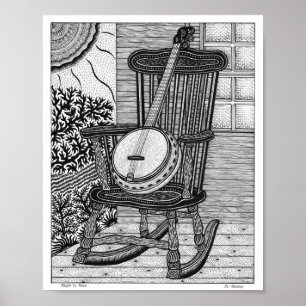 Bereiten Sie vor, um Plakat zu schaukeln