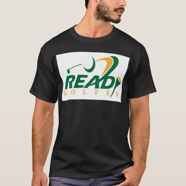 Bereiter Golfspieler T-Shirt (Vorderseite)
