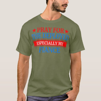 Bereitgestelltes Verlobte-Design für Fianceprämie T-Shirt