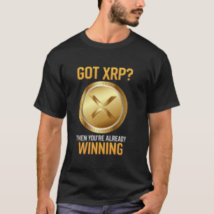 Bereits Gewinnend Ripple Krypto Kryptowährung Xrp T-Shirt