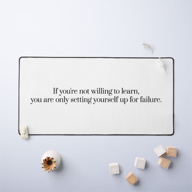 Bereitschaft, Schreibunterricht zu lernen Schreibtischunterlage (Kindertisch)