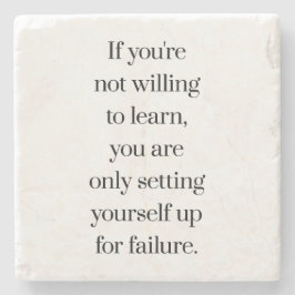 Bereitschaft, Stone Untersetzer zu lernen