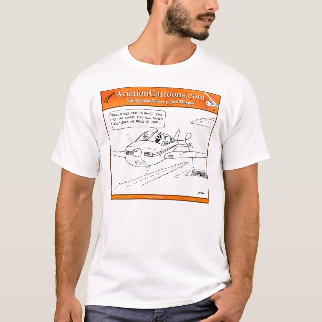Bereitschaftselektrisches T-Shirt (Vorderseite)