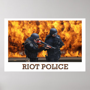 Bereitschaftspolizei-Plakat Poster